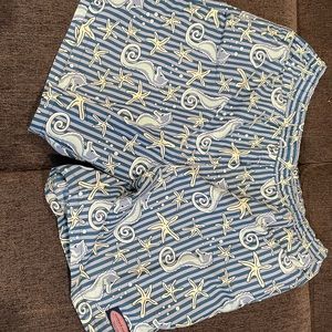 Vineyard Vines - Mens Bathing Suit - Navy Pattern - Medium
